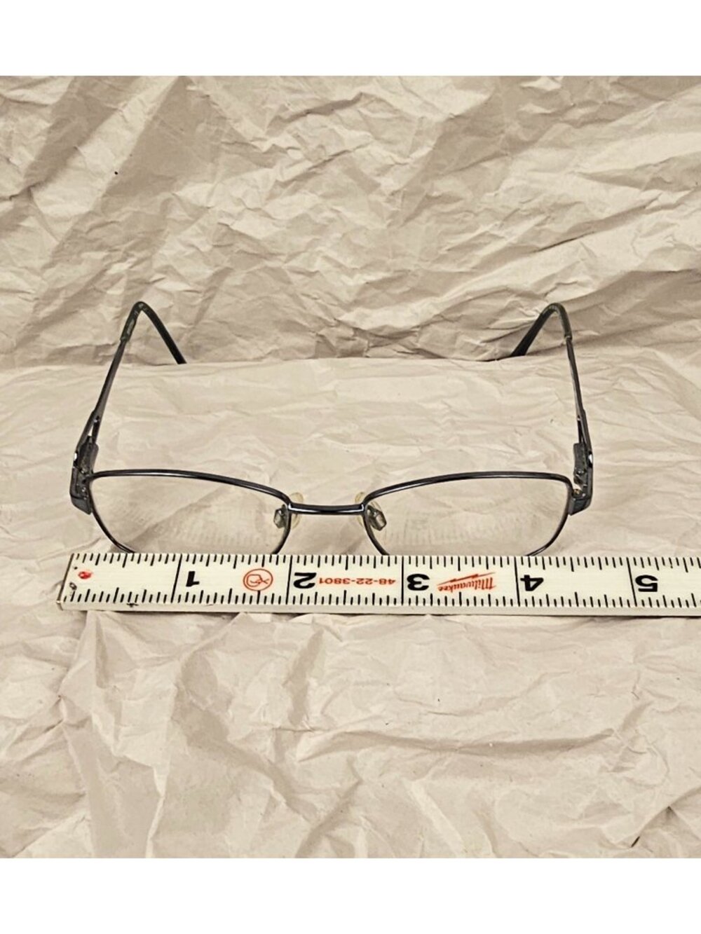 Sophia Loren Aristar AR16369 Glasses 47-16-130 Black Oval Frame Eyewear Made In